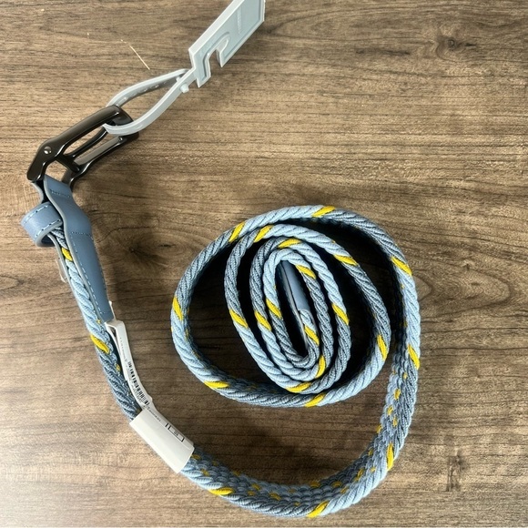 Nike Golf G-Flex Stretch Woven Men's Belt Grey Hang Tag Size Large 40 – 42 - Picture 6 of 8